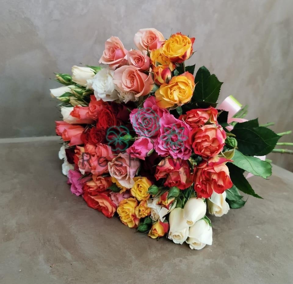 Букет цветов из: Розы в Голиково