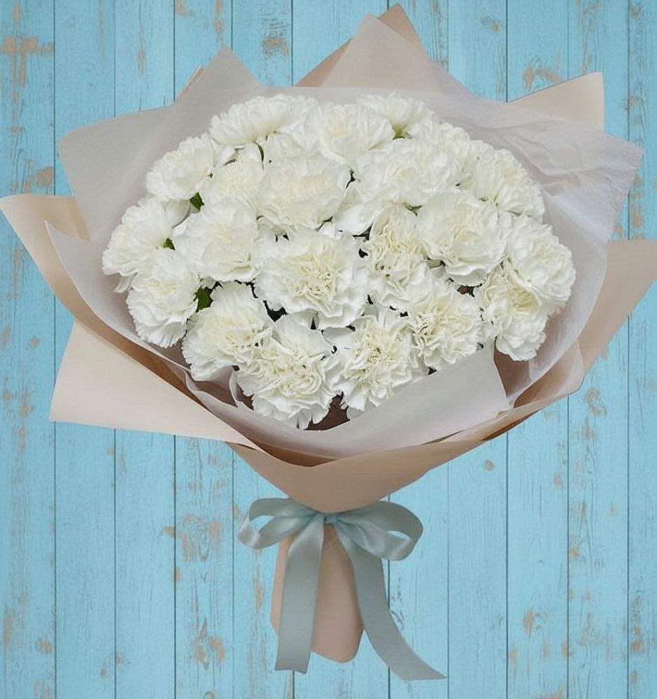 Букет цветов из: Гвоздики в Голиково