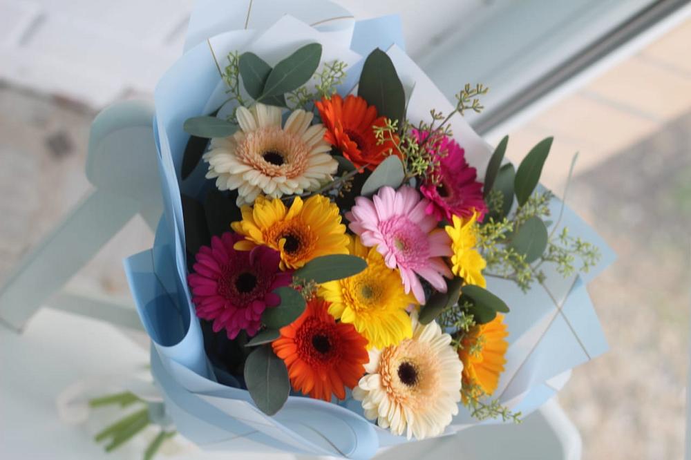 Букет цветов из: Герберы в Голиково