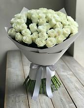 Букет 35 Белых роз в Голиково
