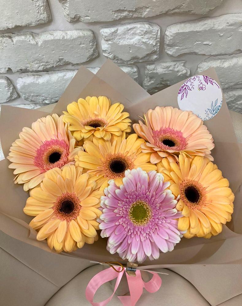 Букет цветов из: Герберы в Голиково