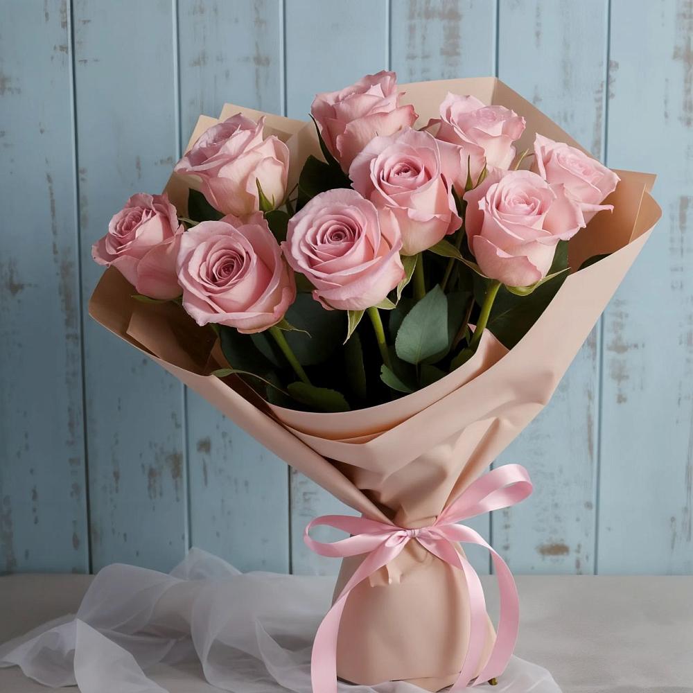 Букет цветов из: Розы в Голиково