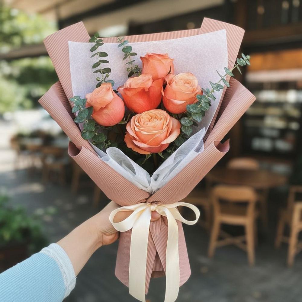 Букет цветов из: Розы в Голиково