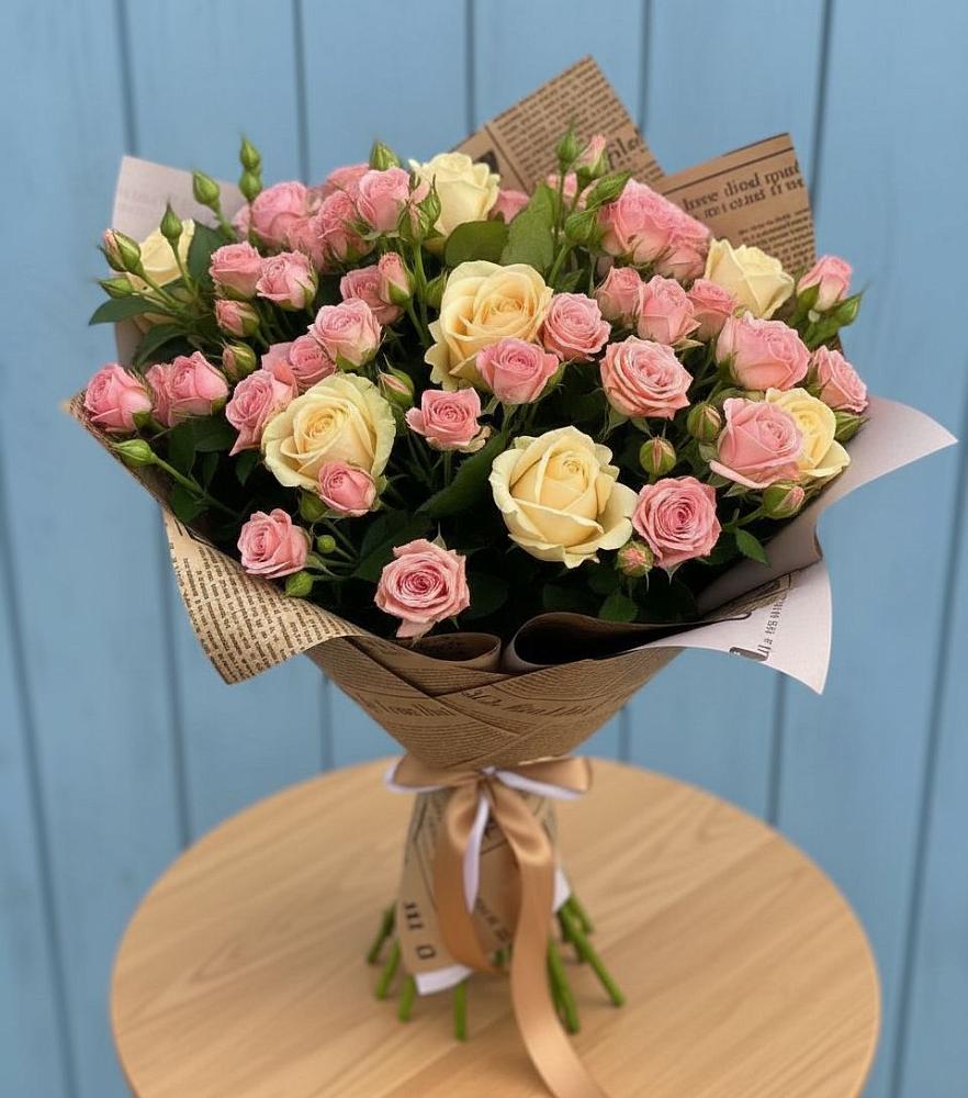 Букет цветов из: Розы в Голиково