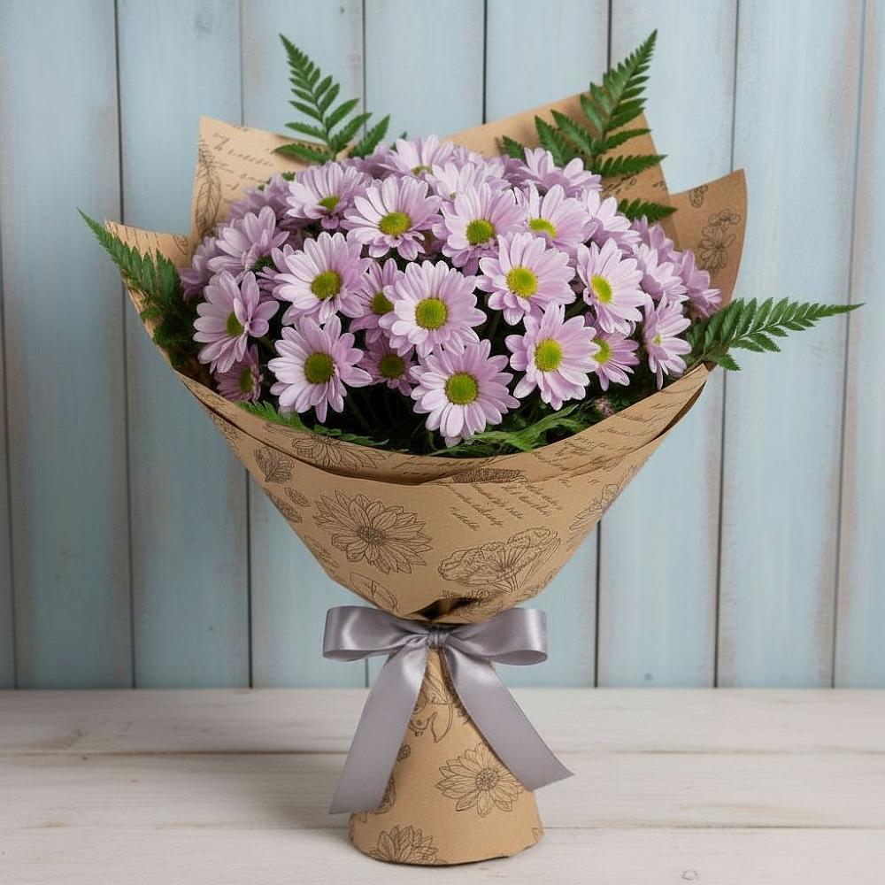 Букет цветов из: Хризантемы в Голиково