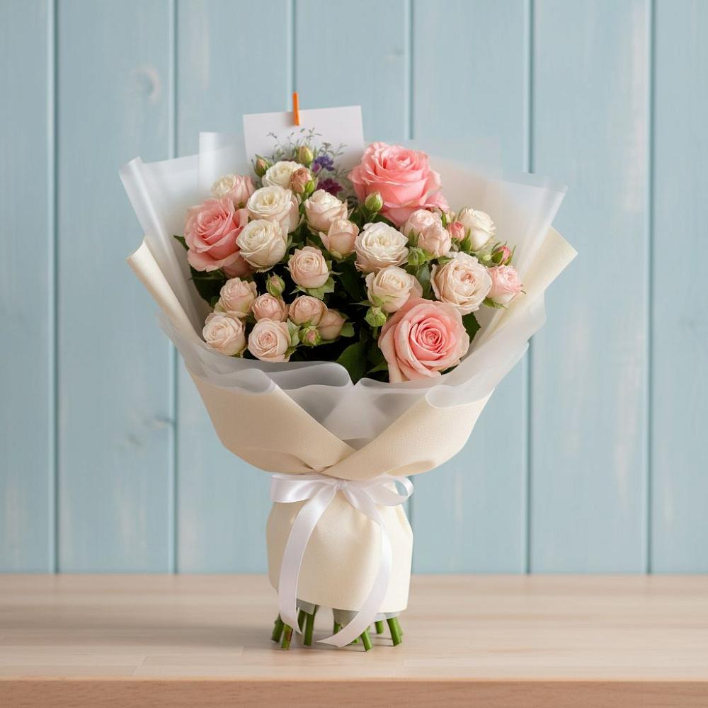 Букет цветов из: Розы в Голиково