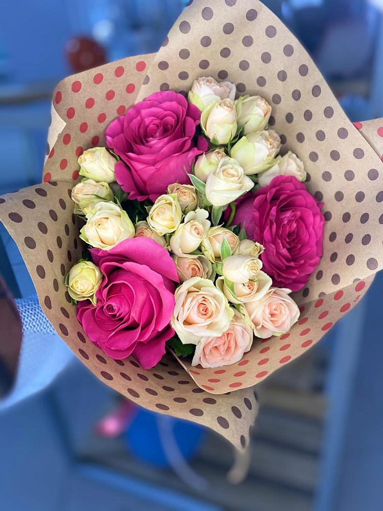 Букет цветов из: Розы в Голиково