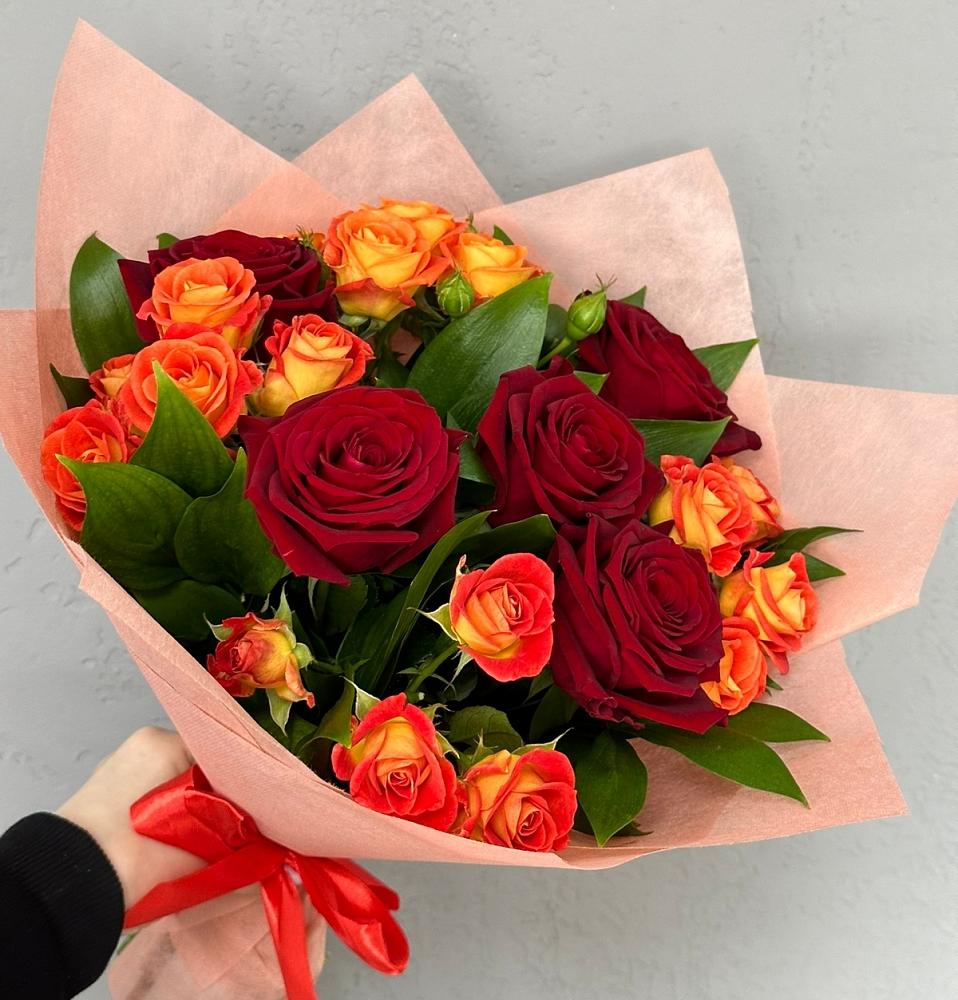 Букет Любовь и восторг в Голиково