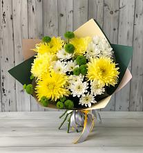 Букет цветов из:  Хризантемы #REPLACE_PRED# Голиково