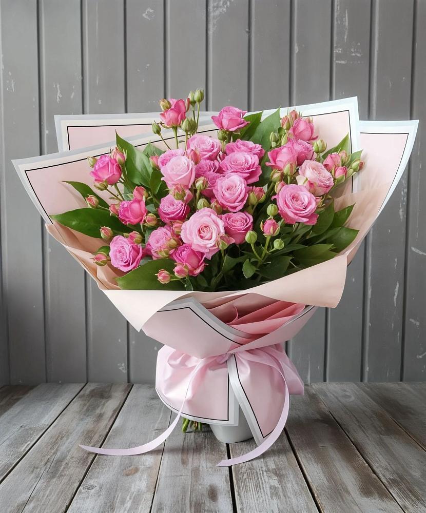 Букет Розовый кустик в Голиково