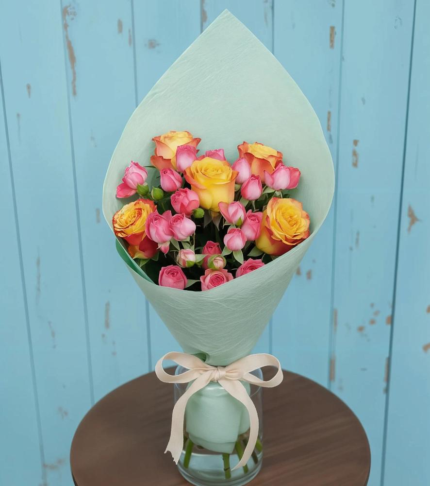 Букет цветов из: Розы в Голиково