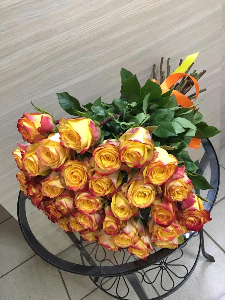 Букет Желтые розы в Голиково