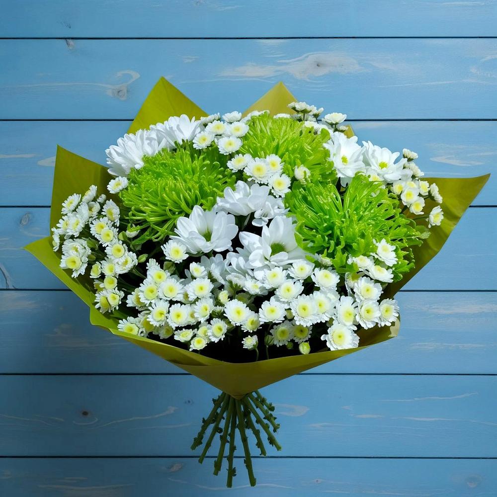 Букет цветов из: Хризантемы в Голиково
