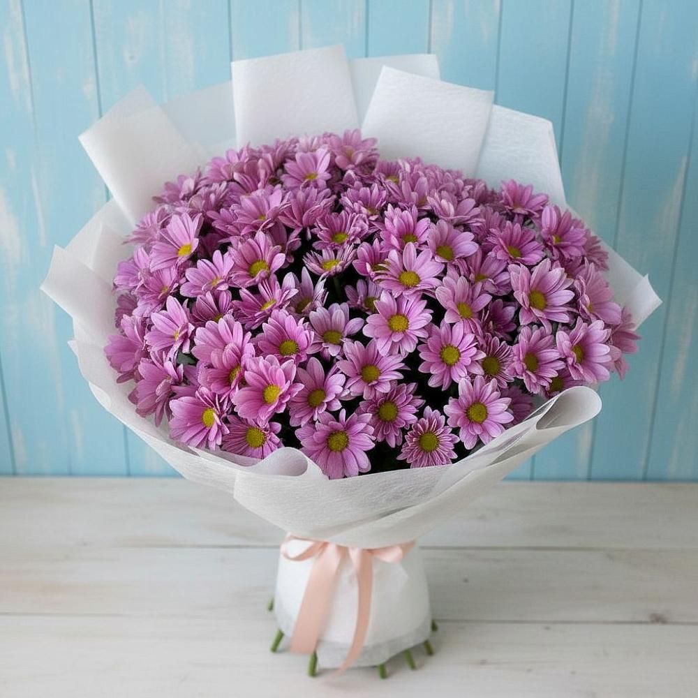 Букет цветов из: Хризантемы в Голиково