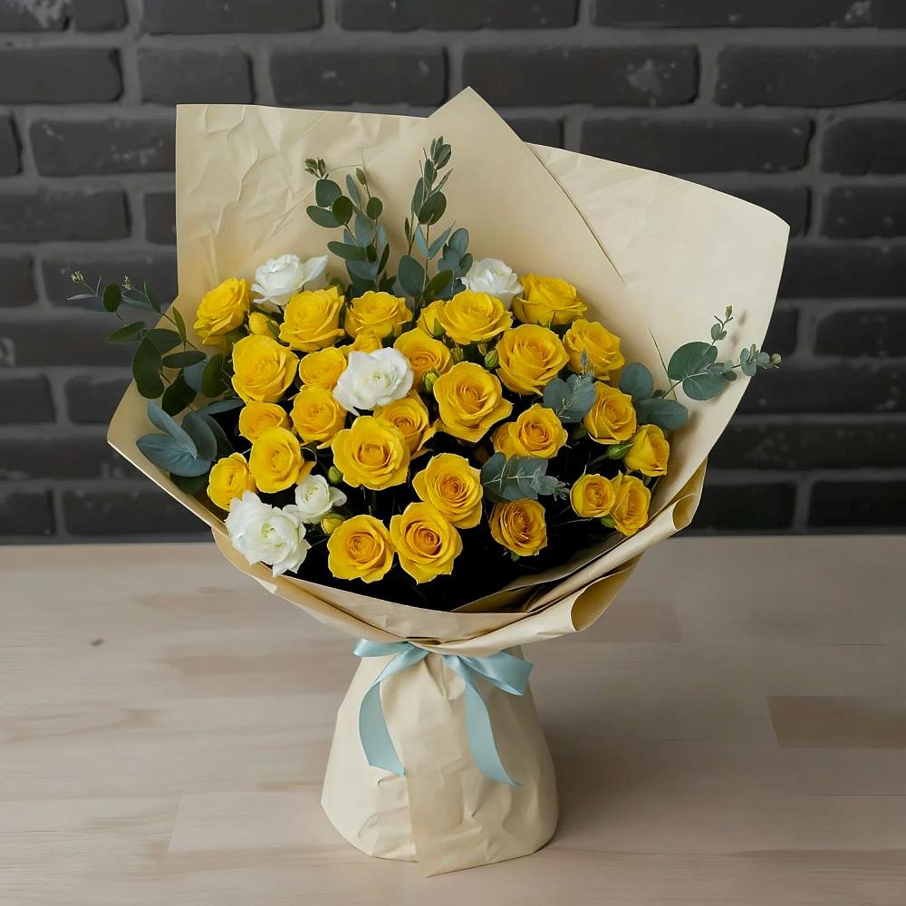Букет цветов из: Розы в Голиково