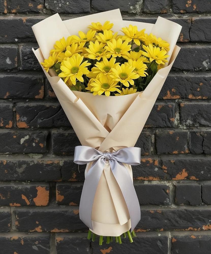 Букет цветов из: Хризантемы в Голиково