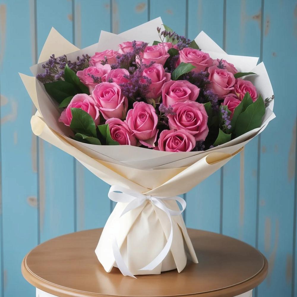 Букет цветов из: Розы в Голиково