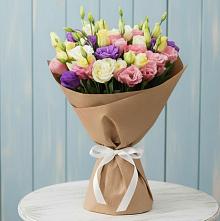 Букет цветов из:  Лизиантусы в Голиково